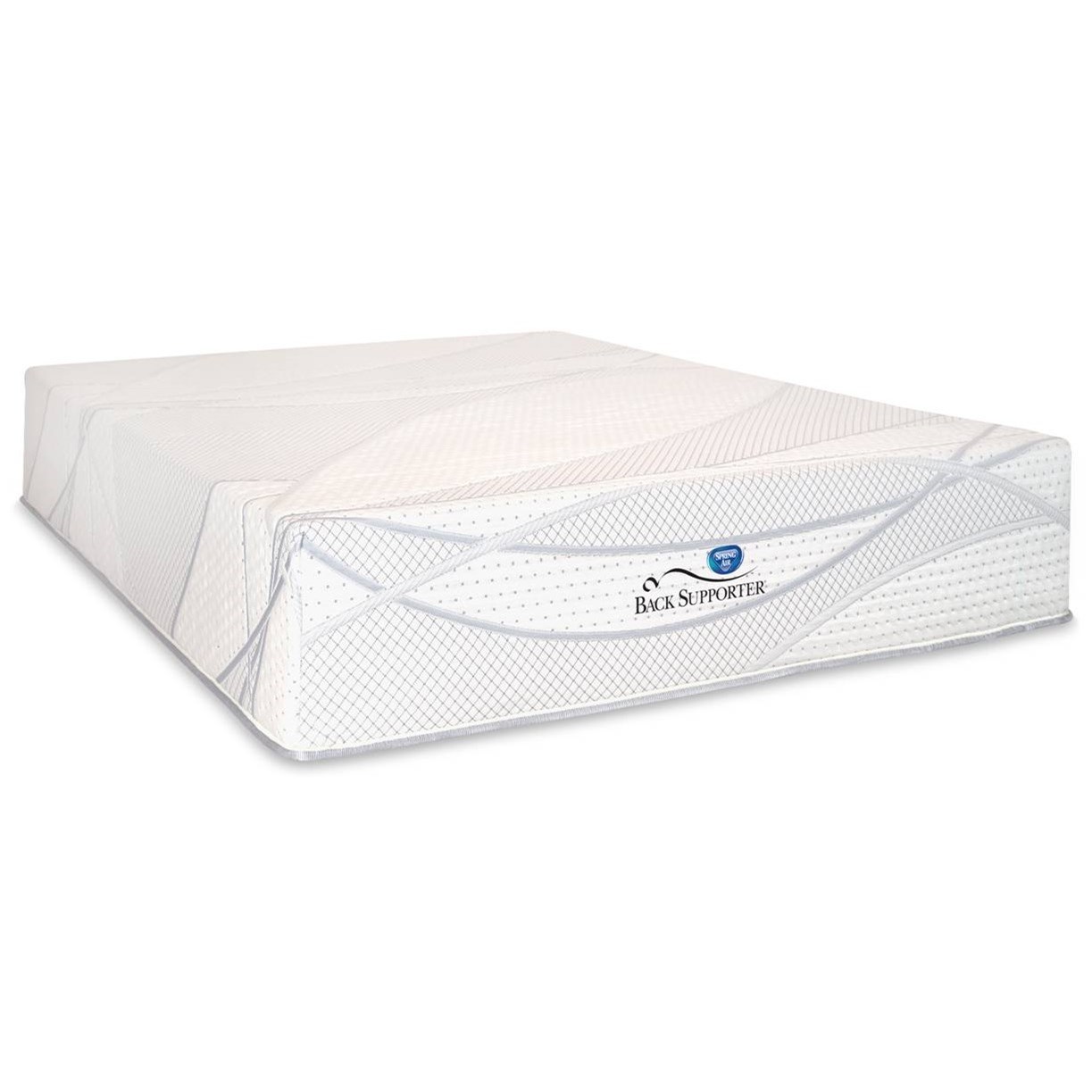 Spring Air Platinum Hybrid 080B Twin 10" Hybrid Mattress Mueller